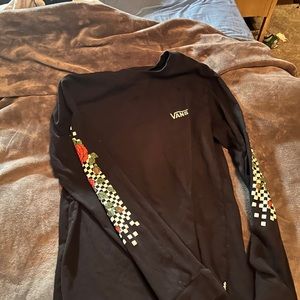 Black Vans Long Sleeve